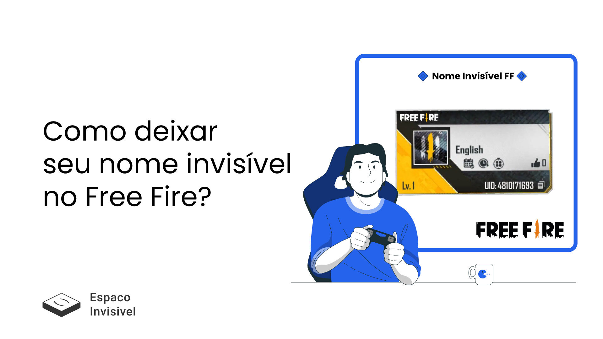 Como tornar o nome do seu perfil invisível no Free Fire